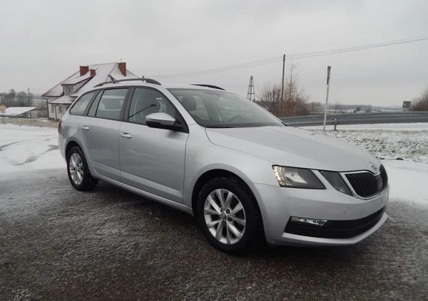 Skoda Octavia cena 45900 przebieg: 153000, rok produkcji 2017 z Ślesin małe 191